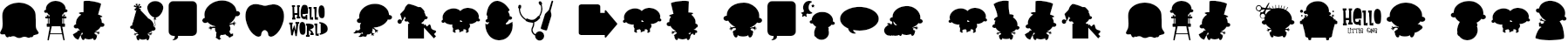 Example 3 of  Font