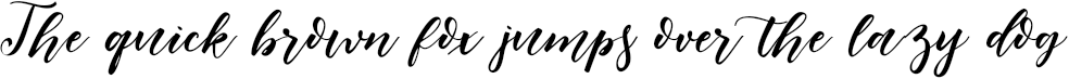Example 1 of  Font