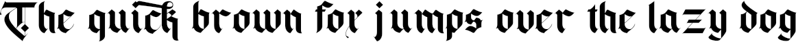 Example 3 of  Font