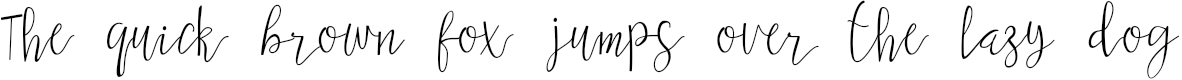 Example 1 of  Font