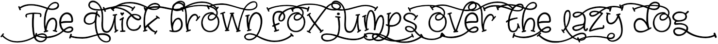Example 3 of  Font