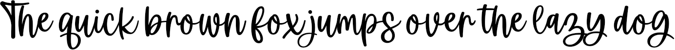 Example 1 of  Font