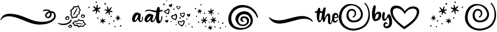 Example 7 of  Font