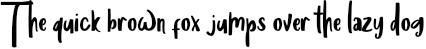 Example 1 of  Font