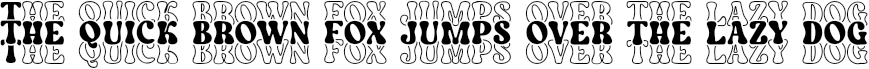 Example 3 of  Font