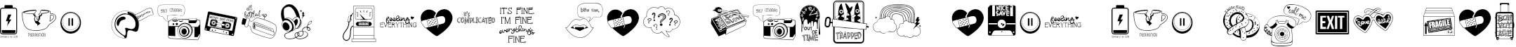 Example 1 of  Font