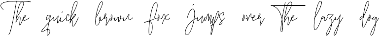 Example 1 of  Font