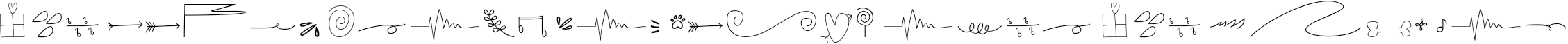 Example 1 of  Font