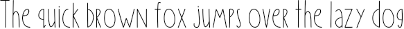 Example 2 of  Font