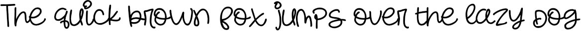 Example 3 of  Font
