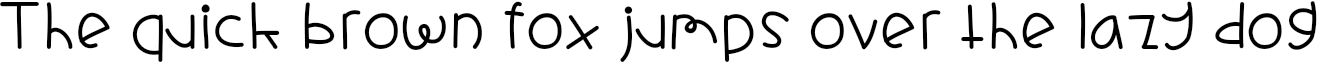 Example 6 of  Font