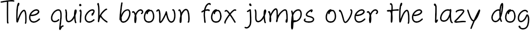 Example 56 of  Font