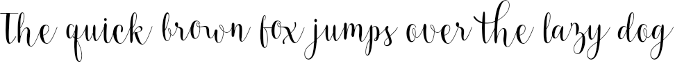 Example 2 of  Font