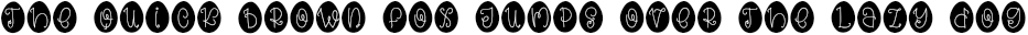 Example 1 of  Font
