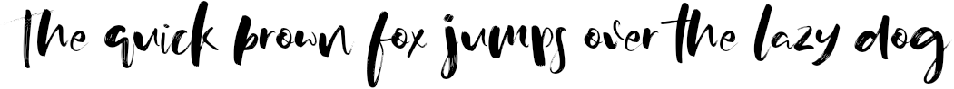 Example 1 of  Font