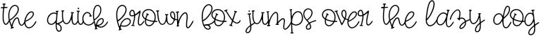 Example 2 of  Font