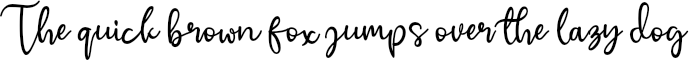 Example 1 of  Font