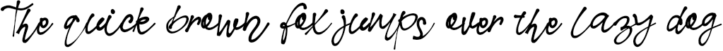 Example 4 of  Font