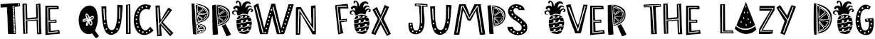 Example 7 of  Font