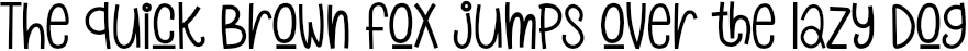 Example 1 of  Font