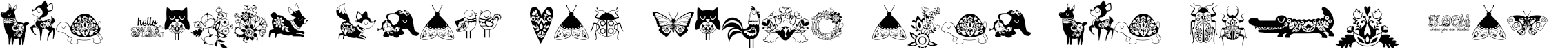 Example 2 of  Font