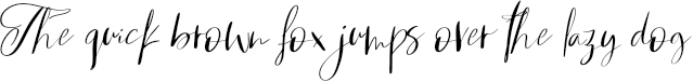 Example 1 of  Font