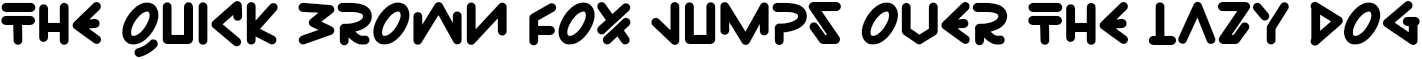 Example 3 of  Font