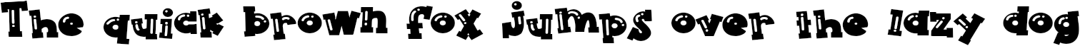 Example 3 of  Font
