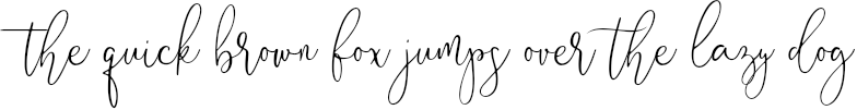 Example 3 of  Font