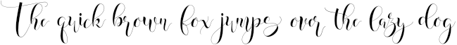 Example 1 of  Font