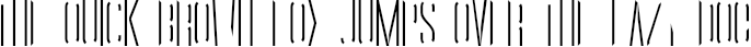 Example 8 of  Font