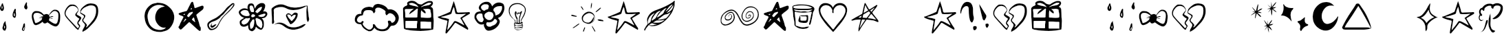 Example 1 of  Font