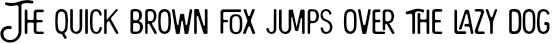 Example 1 of  Font