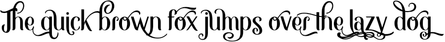 Example 1 of  Font