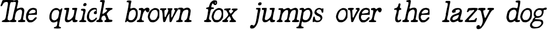 Example 1 of  Font