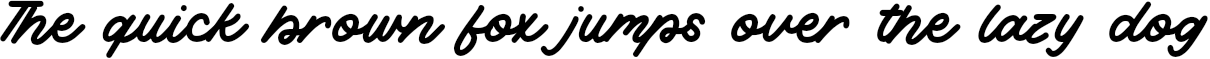 Example 79 of  Font