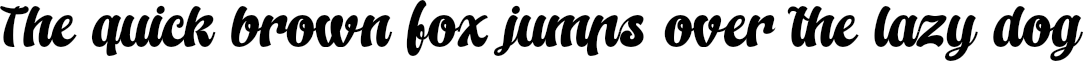 Example 1 of  Font
