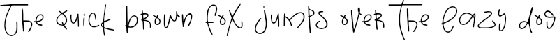 Example 1 of  Font