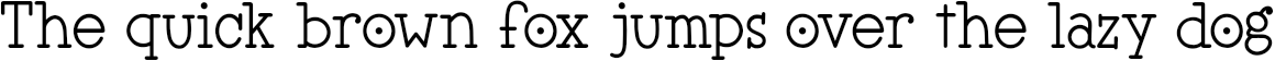 Example 1 of  Font