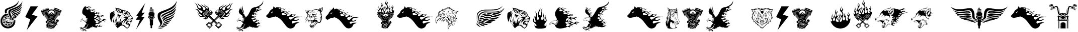 Example 5 of  Font