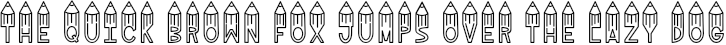 Example 6 of  Font