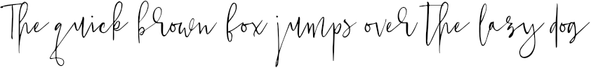 Example 1 of  Font