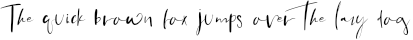 Example 2 of  Font