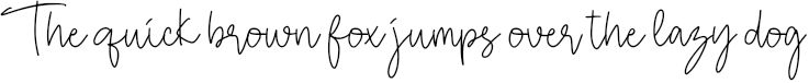 Example 1 of  Font