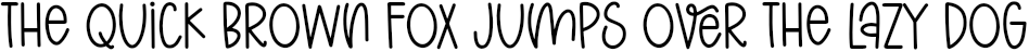 Example 1 of  Font