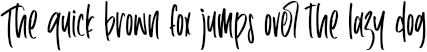 Example 1 of  Font
