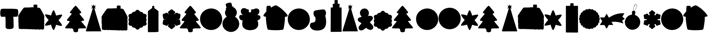 Example 1 of  Font