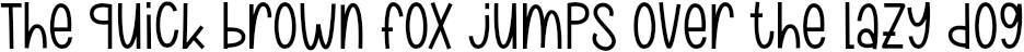 Example 1 of  Font