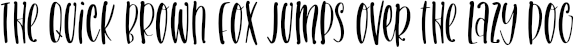 Example 1 of  Font