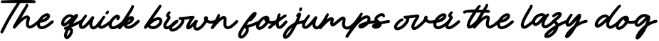 Example 1 of  Font